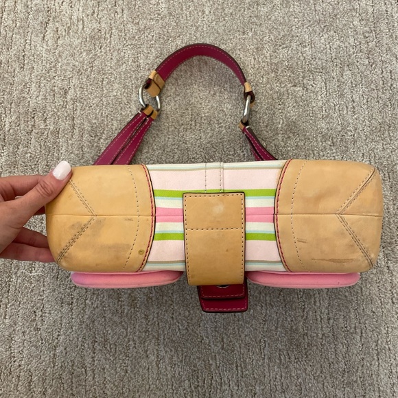 Multicolor Coach Shoulder Bag - Picture 4 of 5